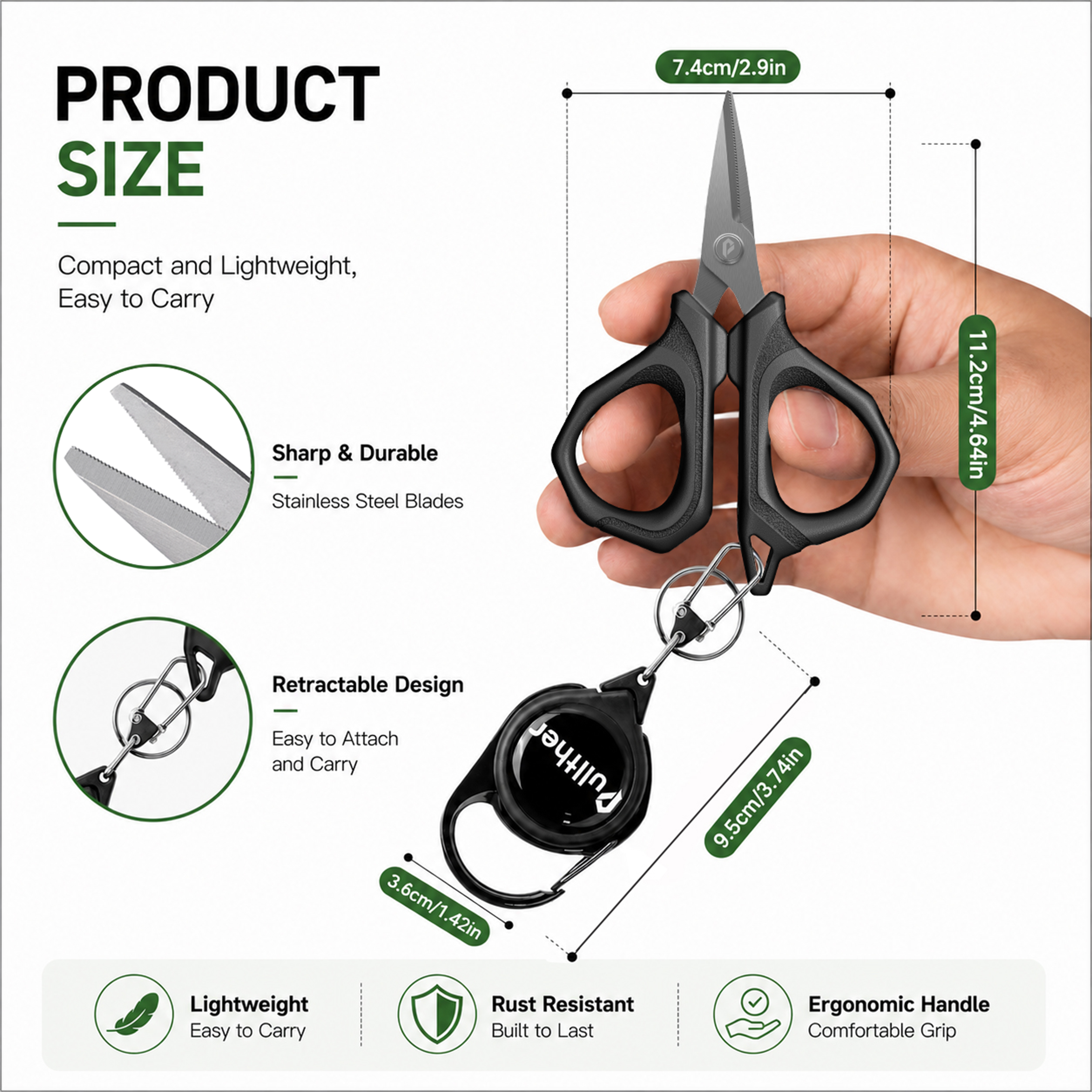 Fishing Scissors Stainless Ste - Fishing Line Cutter incelemesi ve fiyatı