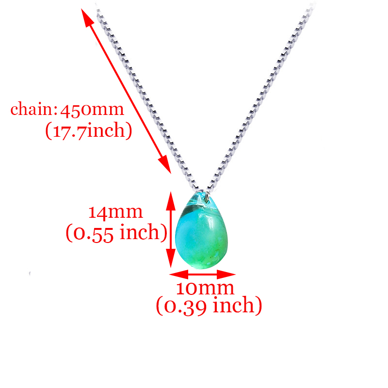 Mermaid's Tears Necklace Ocean - Fishing Line Box incelemesi ve fiyatı