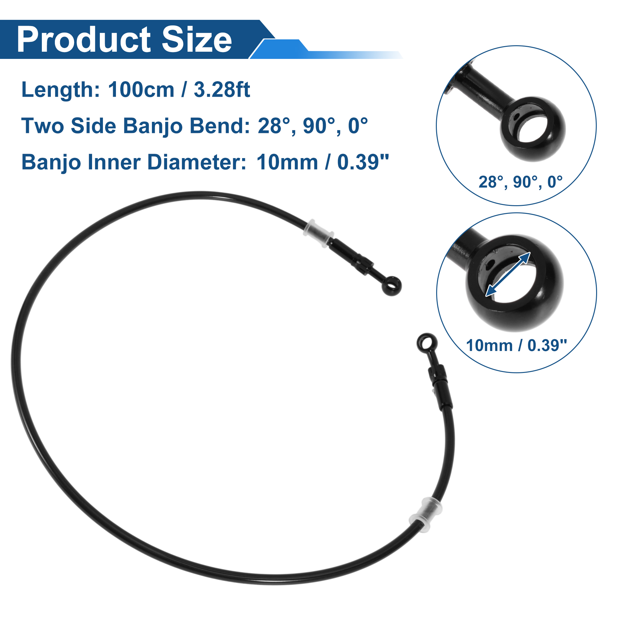 Motoforti 100cm Motorcycle Bra - Braided Line incelemesi ve fiyatı
