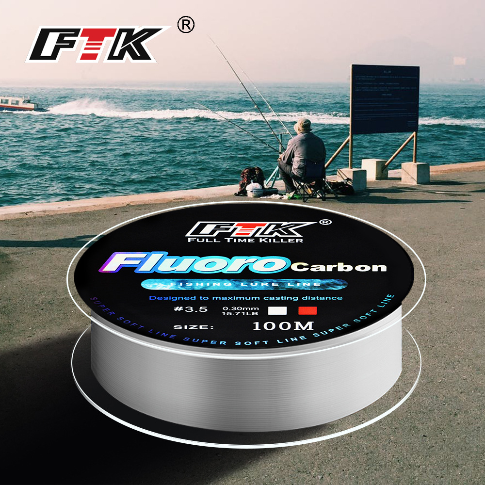 100M Fluorocarbon Coating Fish - Fluorocarbon Line incelemesi ve fiyatı