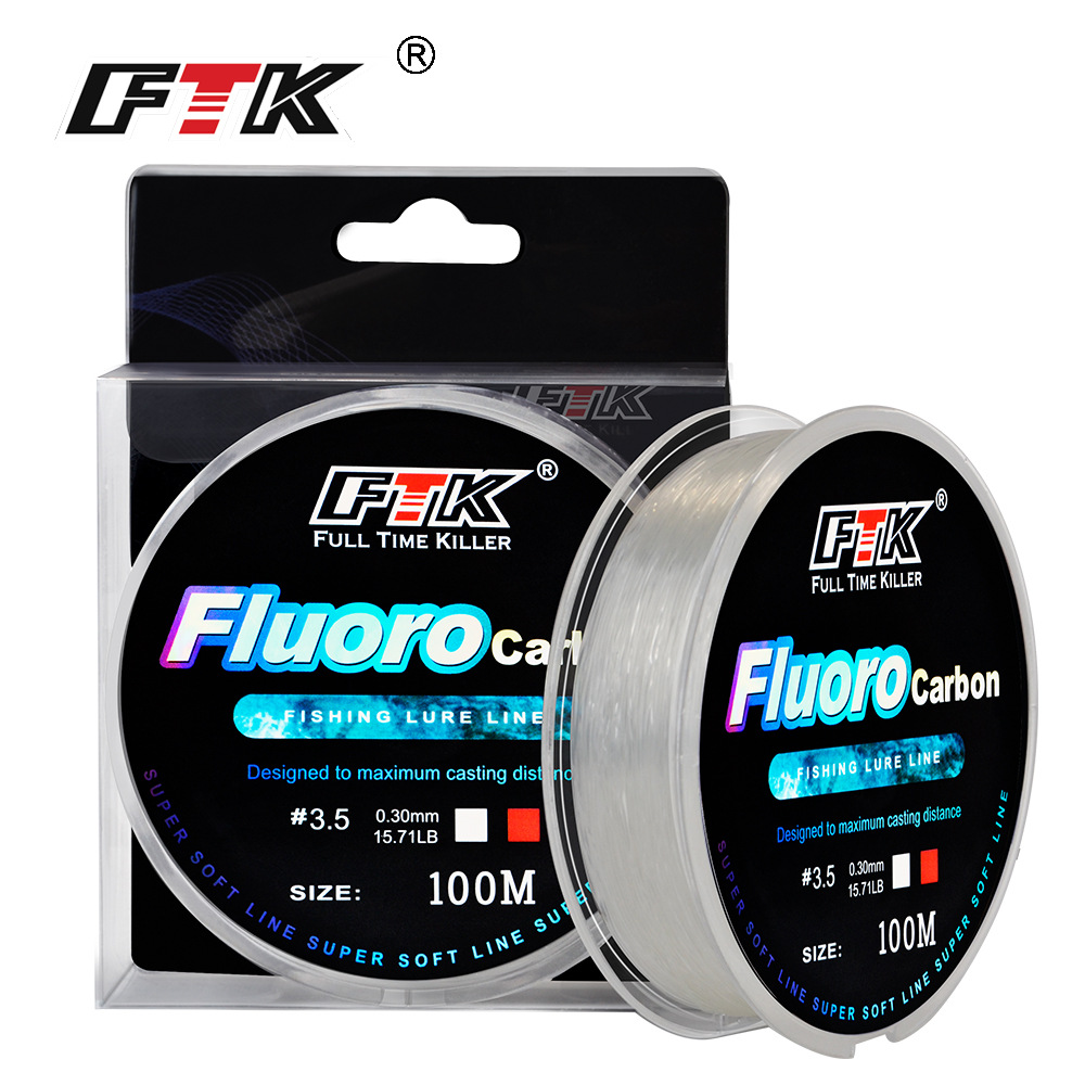 100M Fluorocarbon Coating Fish - Fluorocarbon Line incelemesi ve fiyatı