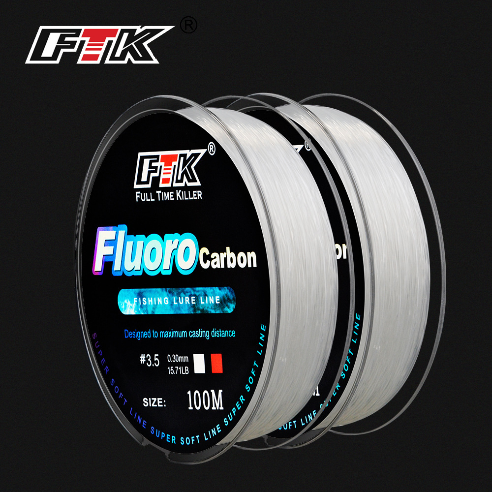 100M Fluorocarbon Coating Fish - Fluorocarbon Line incelemesi ve fiyatı