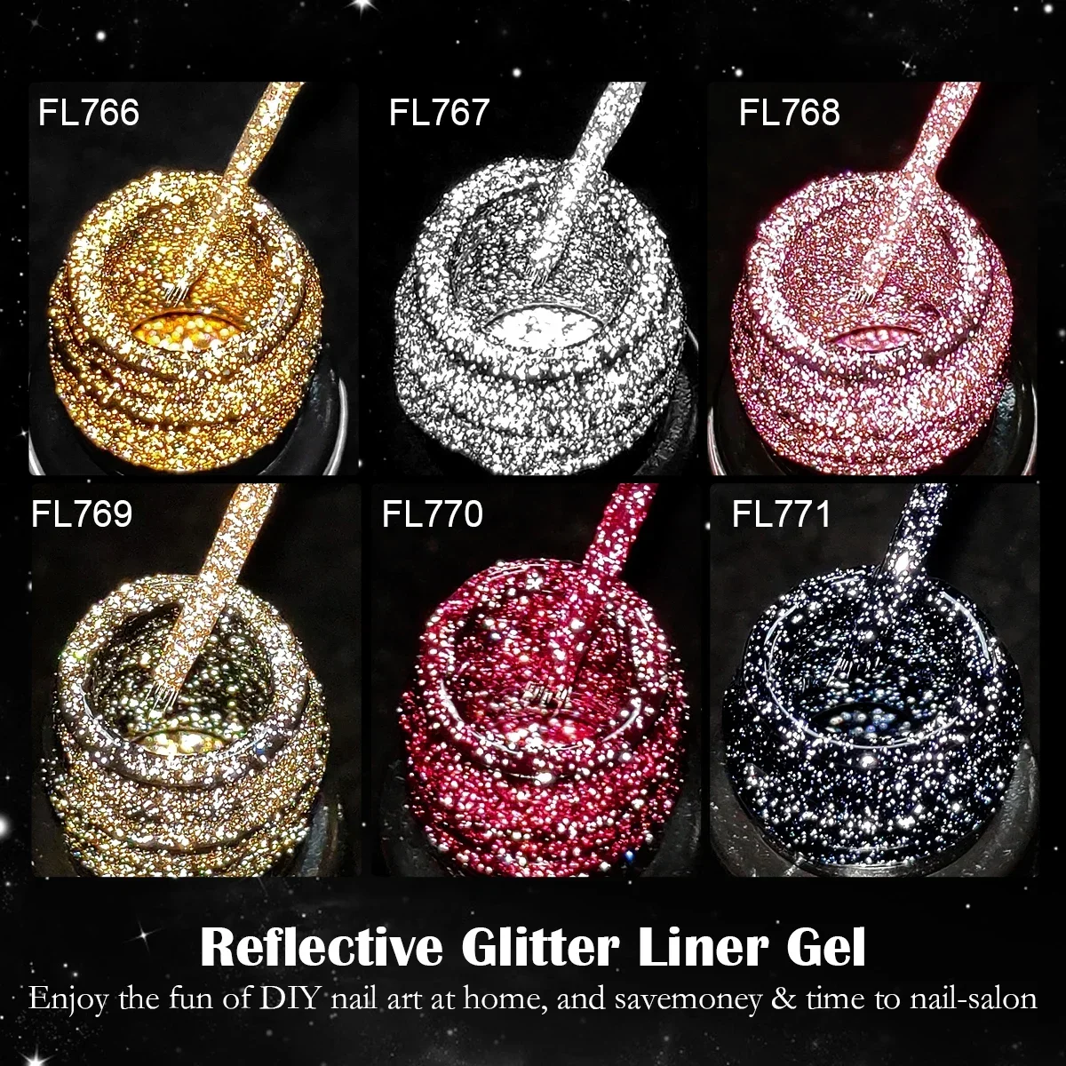 7/9/10/13pcs Gold Silver Refle - Copolymer Line incelemesi ve fiyatı
