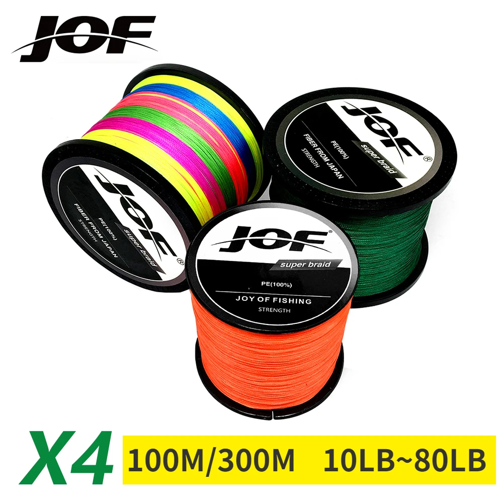JOF x4 Braided PE Fishing Line - Copolymer Line incelemesi ve fiyatı