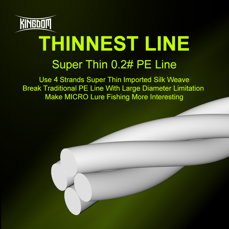 Kingdom THINNEST LINE Super Th - Ice Fishing Line incelemesi ve fiyatı