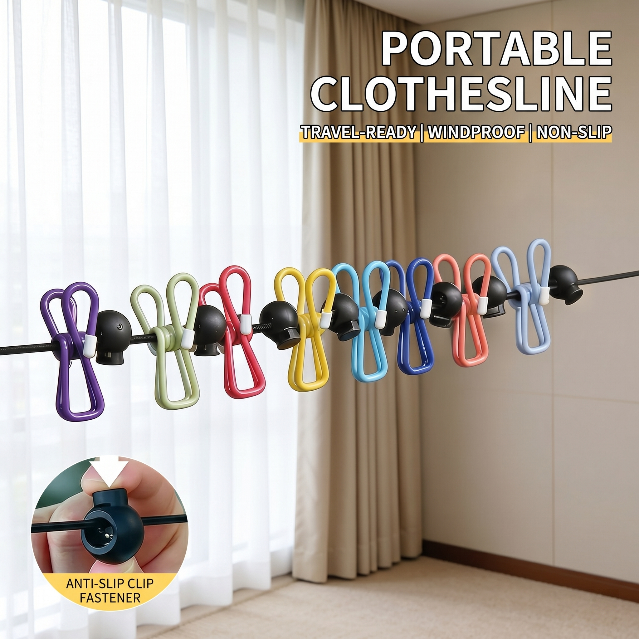 Travel Clothesline Clothes Lin - Tippet Line incelemesi ve fiyatı