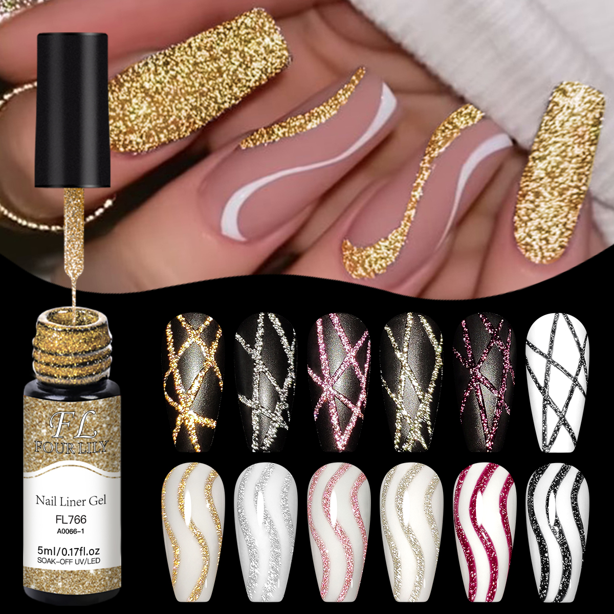 Gold Silver Reflective Glitter - Copolymer Line incelemesi ve fiyatı