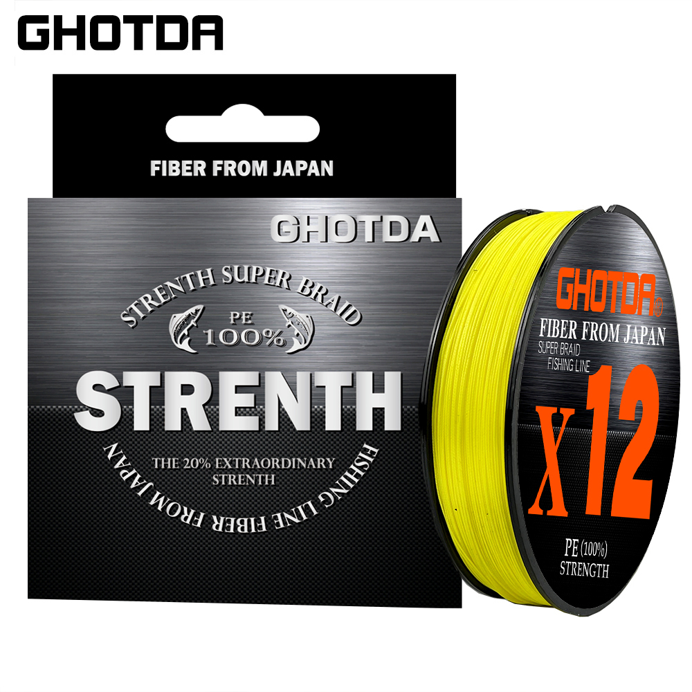 Braided Fishing Line 12 Strand - Ice Fishing Line incelemesi ve fiyatı