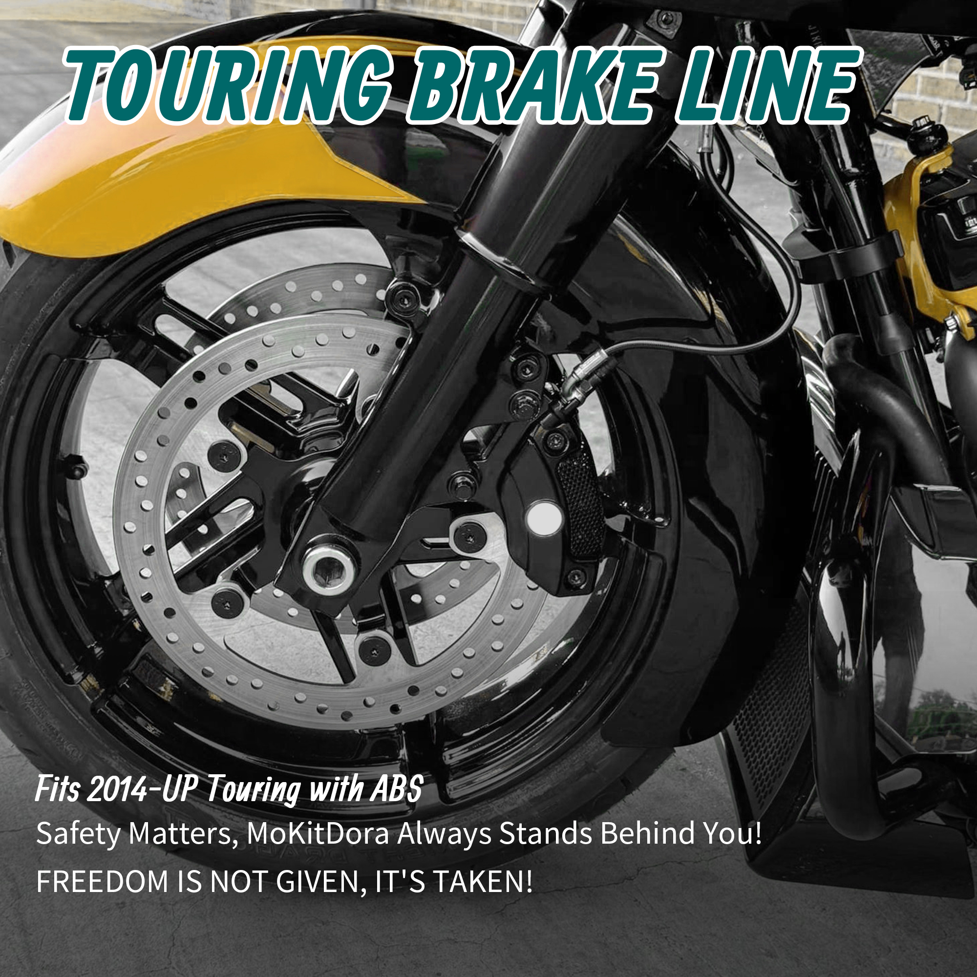 Upper Front Brake Line Oil Hos - Braided Line incelemesi ve fiyatı