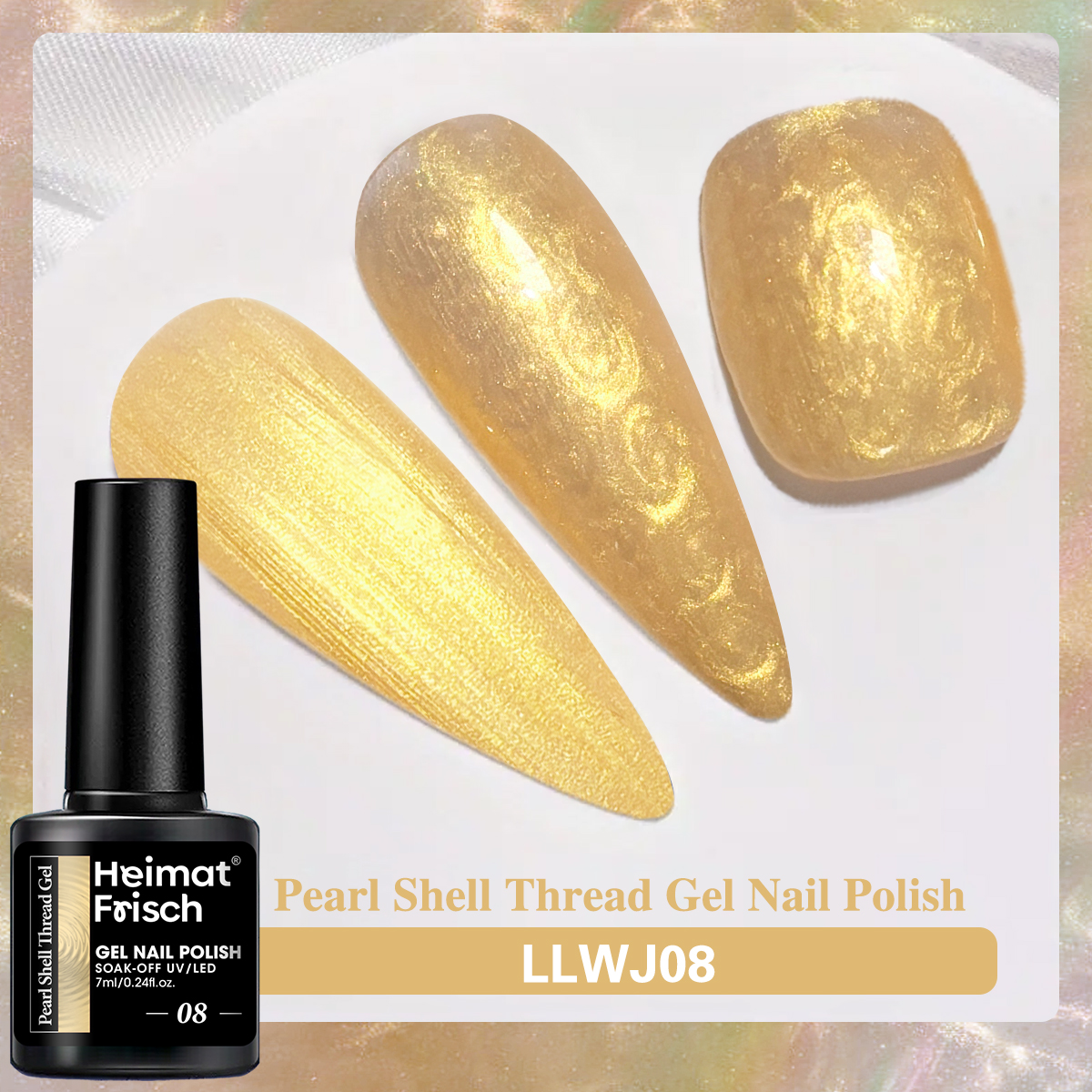 1 piece of shell line gel nail - Copolymer Line incelemesi ve fiyatı
