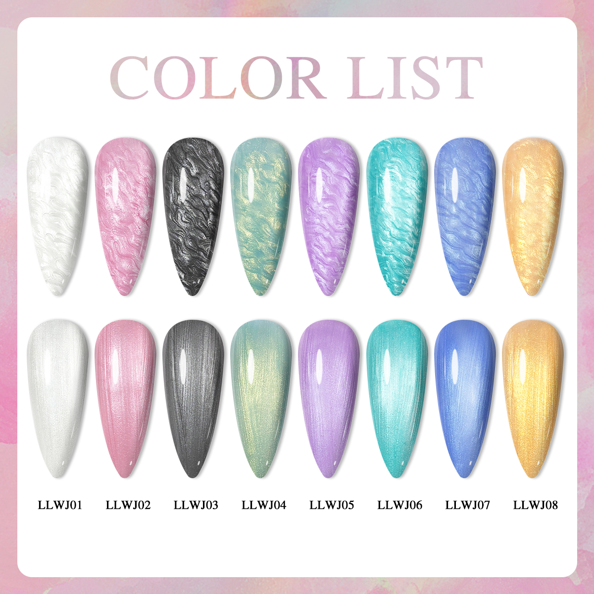 1 piece of shell line gel nail - Copolymer Line incelemesi ve fiyatı