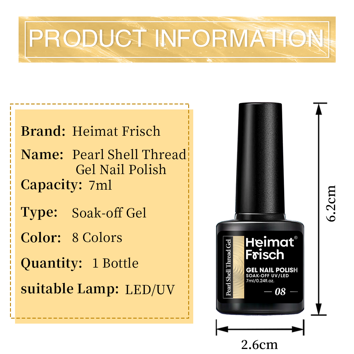 1 piece of shell line gel nail - Copolymer Line incelemesi ve fiyatı